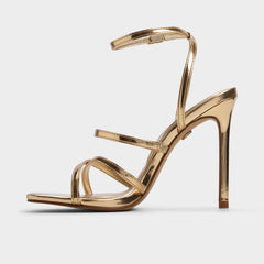 Galoi Gold Women's Iridescent metallics - Strappy heeled sandal