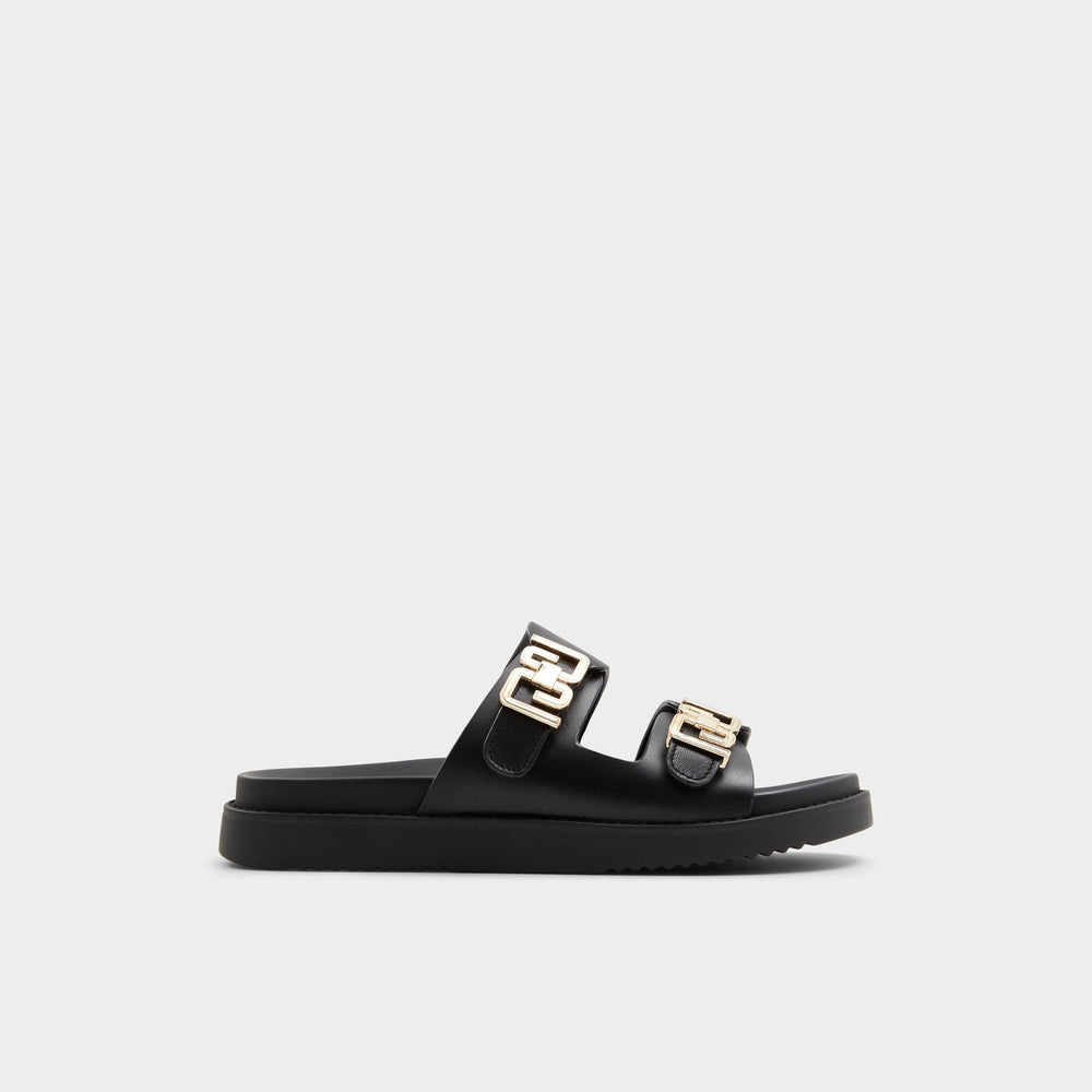 Footbed sandal Alessie Black Women's Footbed sandals - Footbed sandal