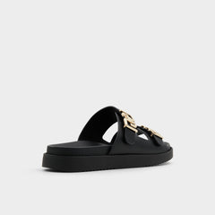Footbed sandal Alessie Black Women's Footbed sandals - Footbed sandal