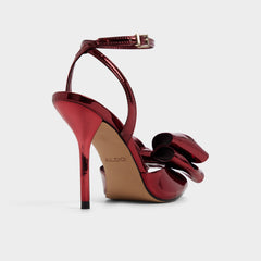 Tinsletta in Medium Red - Heeled sandal Stiletto heel