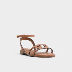 Greengrove Medium Brown Women's Flats - Flat sandal