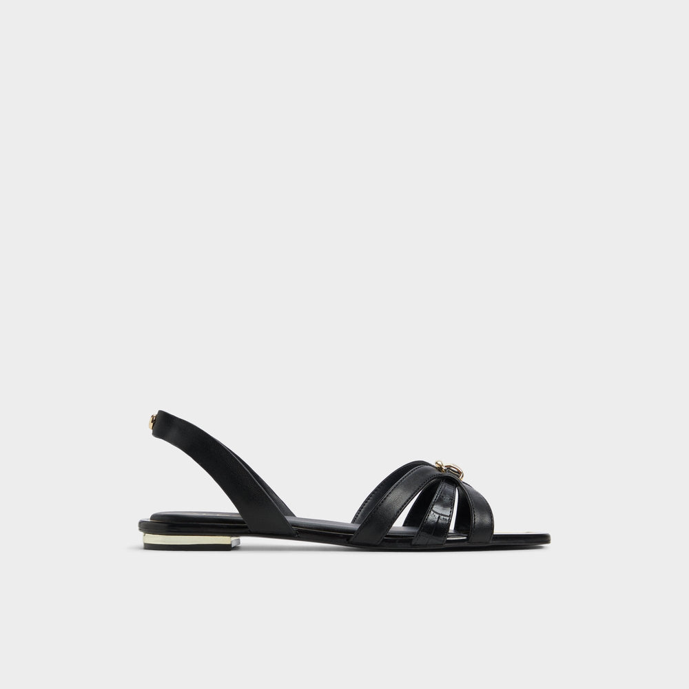 Marassita Black Women's Slingbacks - Flat sandal