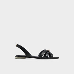 Marassita Black Women's Slingbacks - Flat sandal