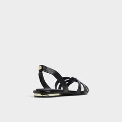Marassita Black Women's Slingbacks - Flat sandal