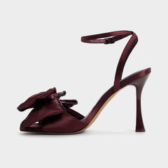 Tinsel in Bordo - Strappy heeled sandal Stiletto heel