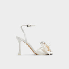Stiletto heel Tinsel in Other White - Strappy heeled sandal