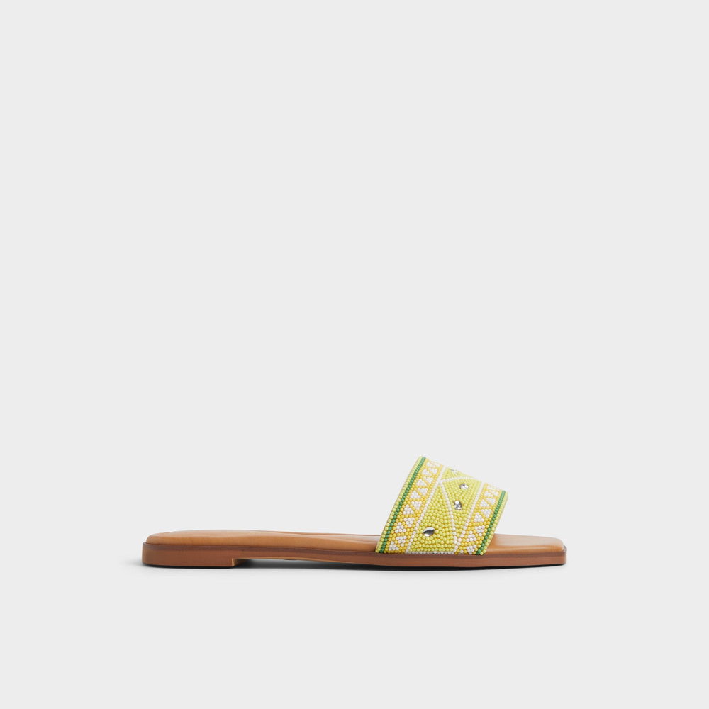 Seavacay Bright Yellow Women's Travel essentials - Slide sandal