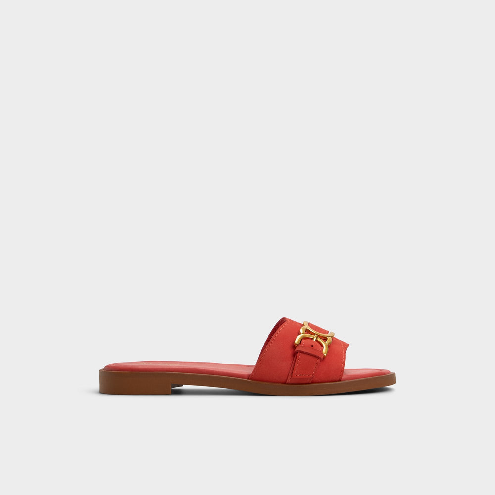 Dallaedar Medium Red Women's Flats - Slide sandal