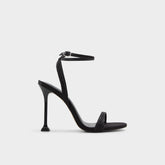 Lydala Black Women's Heeled sandals - Strappy heeled sandal