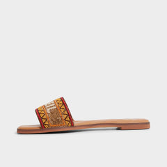 Seavacay Brown Multi Women's Flats -