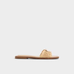 Tidella Natural Women's Flats - Slide sandal