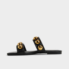 Katalena in Black - Slide sandal