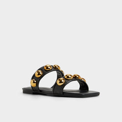 Katalena in Black - Slide sandal