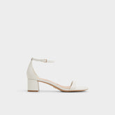 Block heel Calliope White/Bone Women's Block heels - Heeled sandal