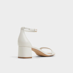 Block heel Calliope White/Bone Women's Block heels - Heeled sandal