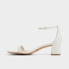 Block heel Calliope White/Bone Women's Block heels - Heeled sandal