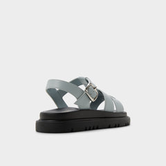 Footbed sandal Linettie in Other Blue - Gladiator sandal
