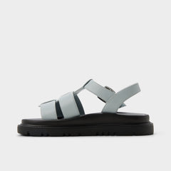 Footbed sandal Linettie in Other Blue - Gladiator sandal