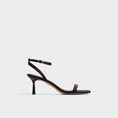 Kirri Black Women's Strappy sandals - Strappy heeled sandal