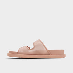 Devanassi Light Pink Women's Footbed sandals -