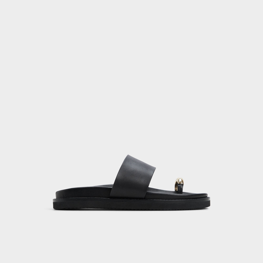 Beachstroll Black Women's Footbed sandals - Footbed sandal Footbed sandal