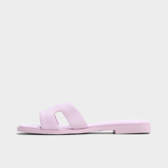 Itsandal Light Purple Women's Flats - Slide sandal