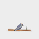 Coralynna in Other Blue - T-strap sandal
