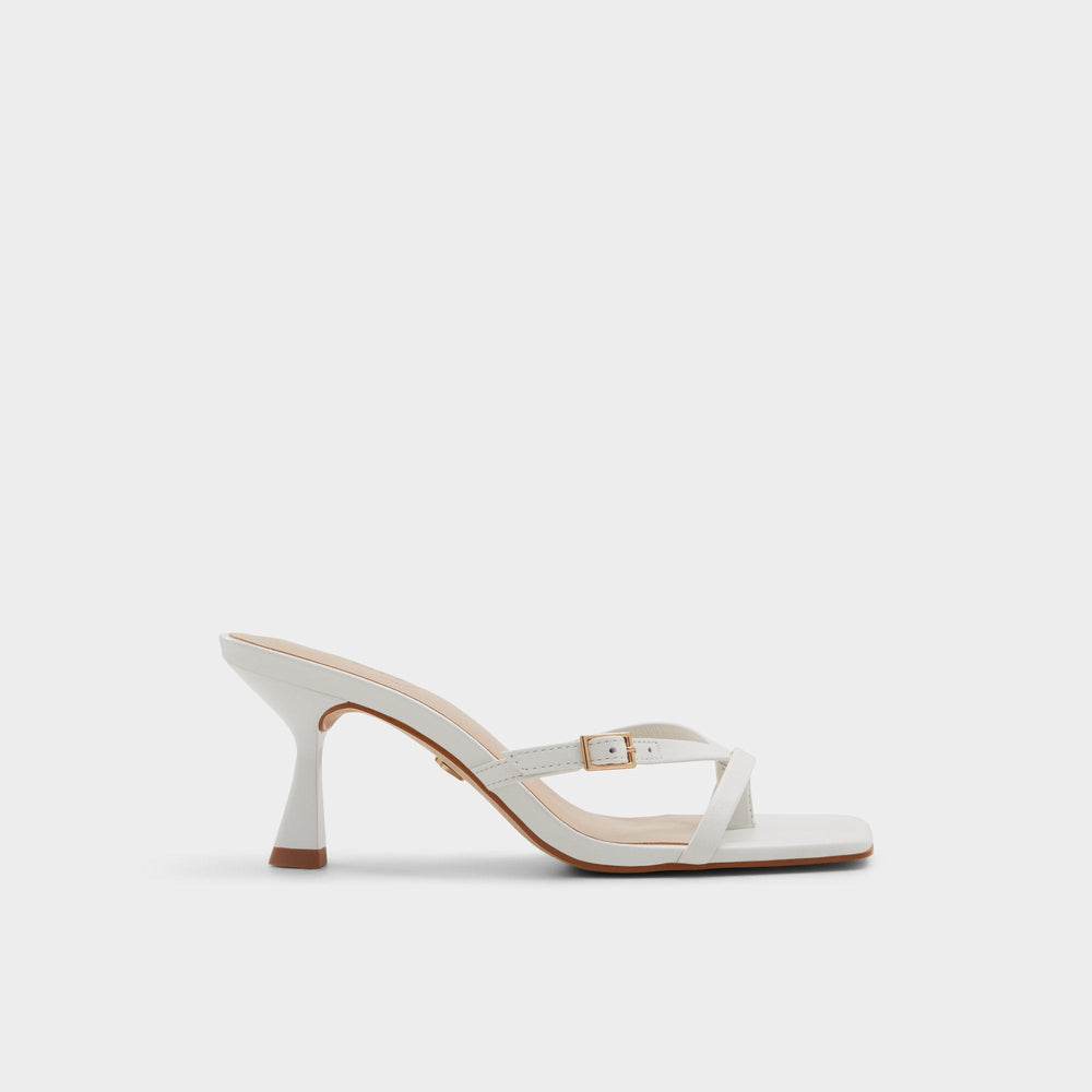 Gannever White/Bone Women's Heeled sandals -