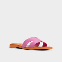 Itsandal Bright Pink Women's Flats - Slide sandal