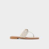 Coralynna in White Bone 14053516 - T-strap sandal