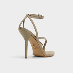 Abyfindley Other Green Women's Strappy sandals - Heeled flip flop Stiletto heel