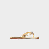 Conchiglia Gold Women's Flats - Flip flop