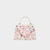 Bellavitaa in White Combo - Top handle bag