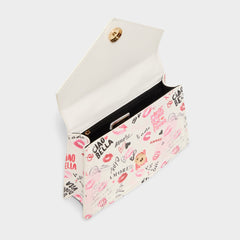 Bellavitaa in White Combo - Top handle bag