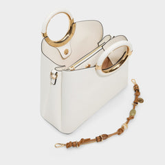 Doviegemm in Other White - Satchel bag