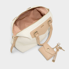 Mellowbagg in White Combo - Satchel bag