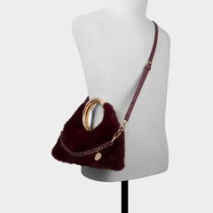 Kelhanifurr in Bordo - Top handle bag