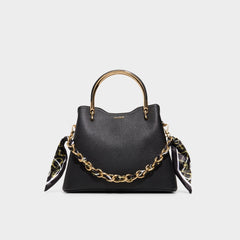 Arrayann Black Women's Tote & Satchel bags - Satchel bag