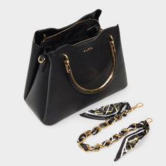 Arrayann Black Women's Tote & Satchel bags - Satchel bag