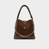Nalaynaa in Brown - Bucket bag