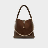 Nalaynaa in Brown - Bucket bag