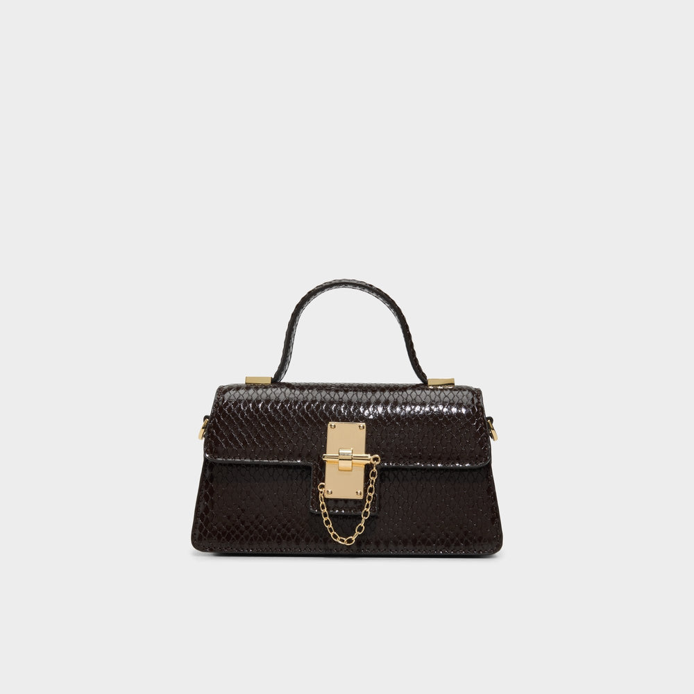 Callunaax in Brown - Top handle bag