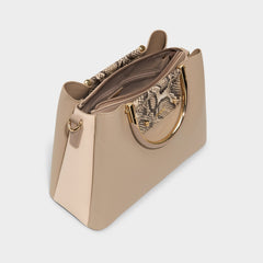 Sloanaa in Taupe - Satchel bag