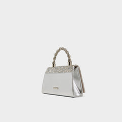 Josephinaa in Silver - Top handle bag