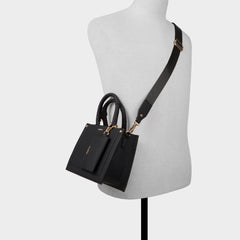 Daspiasminii in Black - Satchel bag
