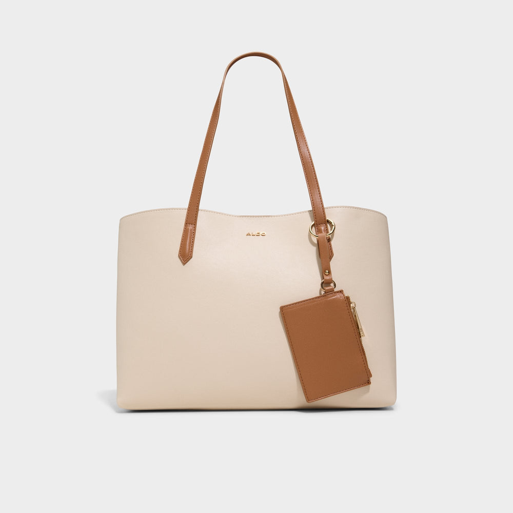 Ysabelle in Bone - Laptop bag