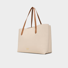 Ysabelle in Bone - Laptop bag