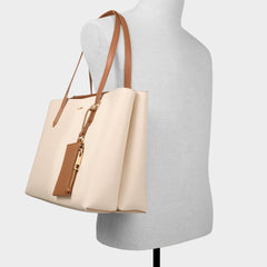 Ysabelle in Bone - Laptop bag