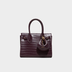 Auraliee in Dark Red - Satchel bag