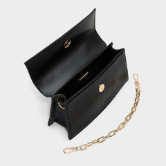 Daphnei Black Women's Top Handle Bags - Top handle bag